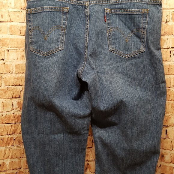 Levi's 550 Relaxed Boot Cut Jeans Size 12 Med - Picture 10 of 14